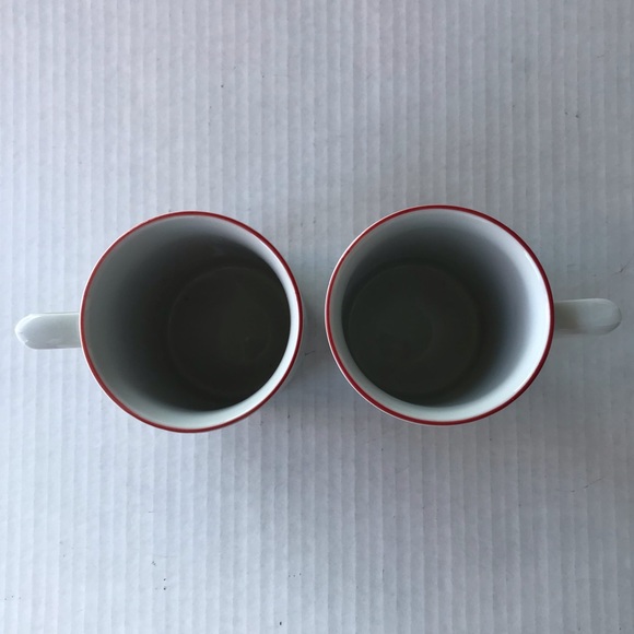 Set Of 2 Christmas Tree Mugs By Holiday Time 11 Oz. NWOT - Picture 4 of 8